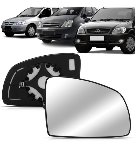 Lente Espelho Retrovisor Celta Meriva 02 A 10 11 12 13 14 15