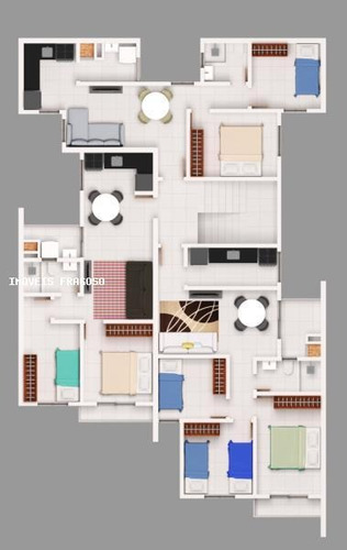 Imagem 3 de 9 de Apartamento Para Venda Em São José Dos Pinhais, Afonso Pena, 2 Dormitórios, 1 Banheiro, 1 Vaga - 40.310_1-867267