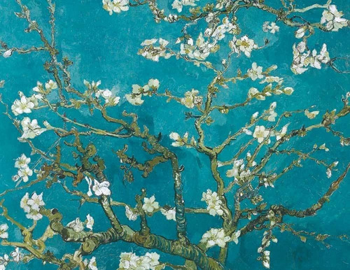Quebra-cabeça Van Gogh de amendoeira em flor 1000 unidades Eurographics