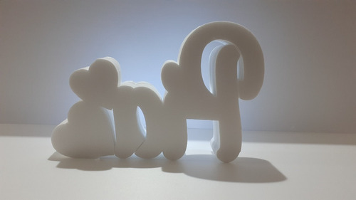 Imagen 6 de 10 de Nombres Iluminados 6 Letras 30 Cm Tu Nombre Polyfan Luces