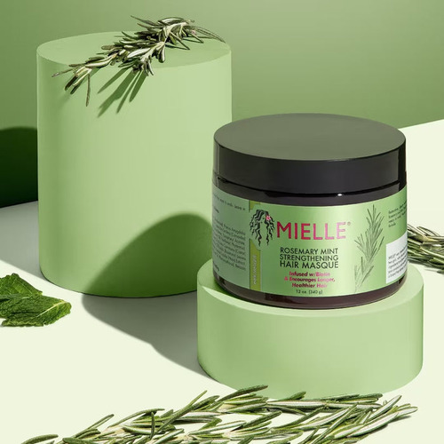 Mascarilla Capilar Fortalecedora Con Menta Y Romero 340 G Mi