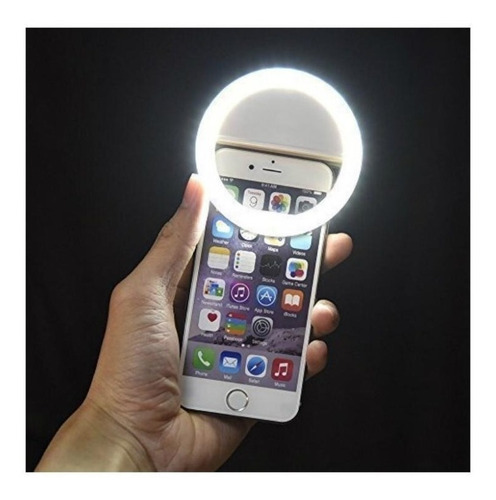 Aro De Luz Led Para Selfies Celular Selfie Ring Light Navida