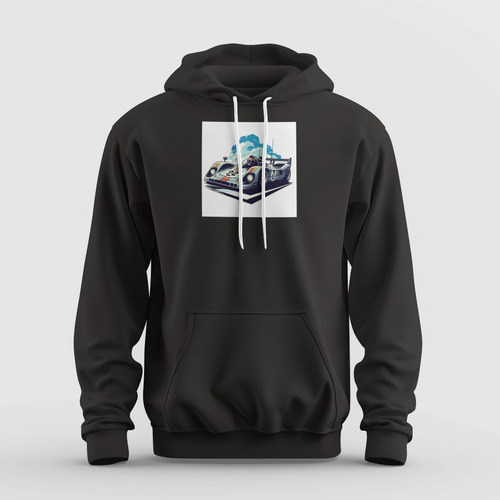 Sudadera Con Capucha Para Hombre Hoodie Negro De Deportivo