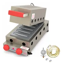 Comprar Prensa de gas Swiss Crepe de 6 cavidades PRK-60g + Kit de prueba de gas de color plateado n\u002Fa