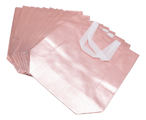 Set De Bolsas De Regalo Metalizadas Brillantes, Reutilizable
