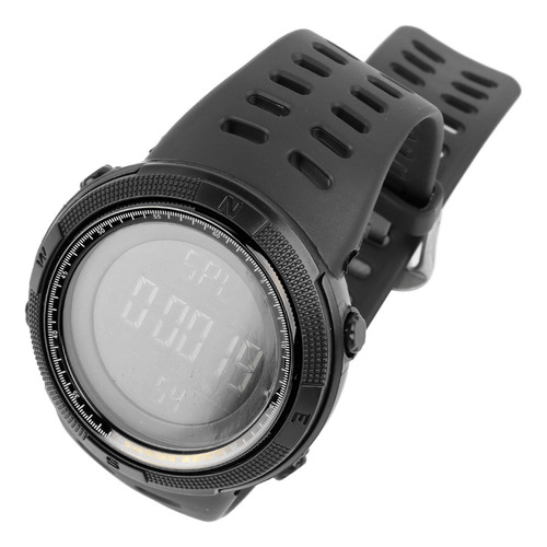 Men Digital Watch Impermeable Pantalla Transparente Fecha De