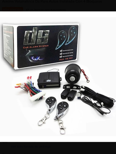 Alarma Para Auto Volumetrica + 4 Bloqueos Instalada