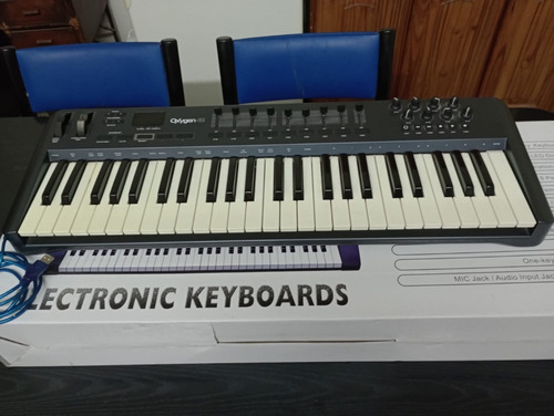 Teclado Controlador Midi M-audio Oxygen 49 Exelente    