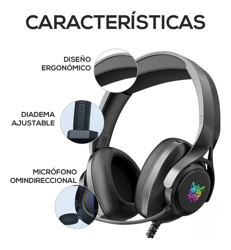 Audífonos Alámbricos Micrófono Integrado Diadema Ajustable X16