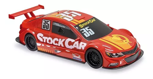 Carro de Corrida Stock Car Cruze Vermelho - 476 - Usual Plastic