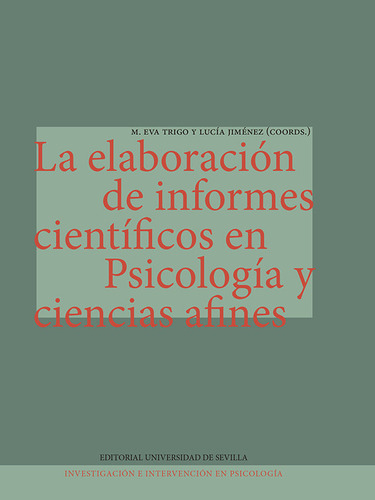 Libro La Elaboracion De Informes Cientificos En Psicologi...