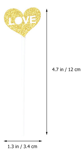 Mesa De Postres Cake Topper, 50 Unidades