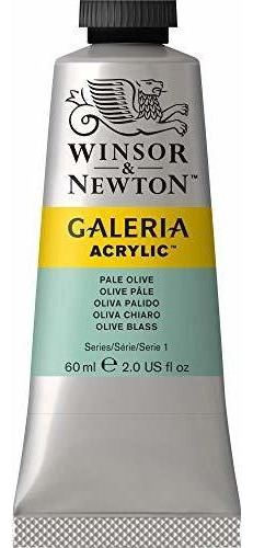 Reeves Winsor Y Newton Galeria Olive Olive, 60 Ml De Pintura