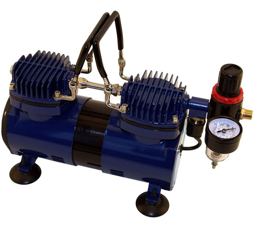 Paasche Da400r 1/4hp Compresor Con Regulador Y La Humedad Tr