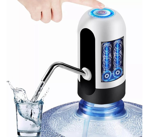 Dispensador Bomba De Agua Eléctrico Recargable Usb Botellón