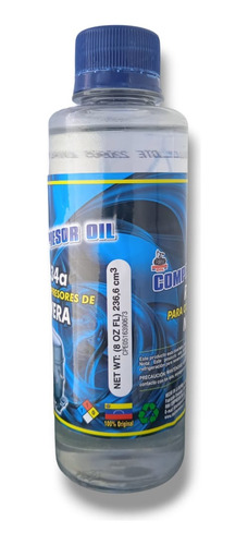 Aceite Para Compresores De Nevera R134a 8oz Marca Rbv