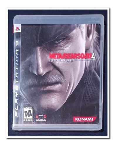 Juego Ps3 Metal Gear Solid 4, Varios Idiomas