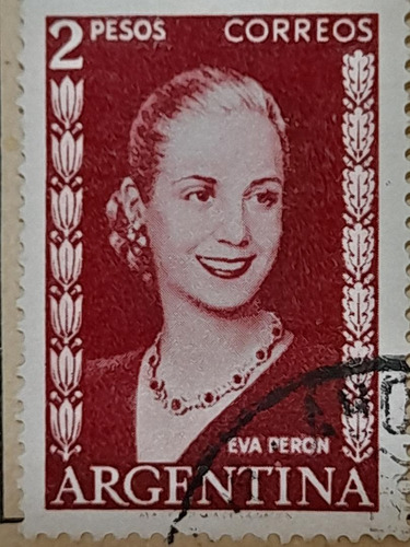 Estampilla         Eva Perón             0641       A3