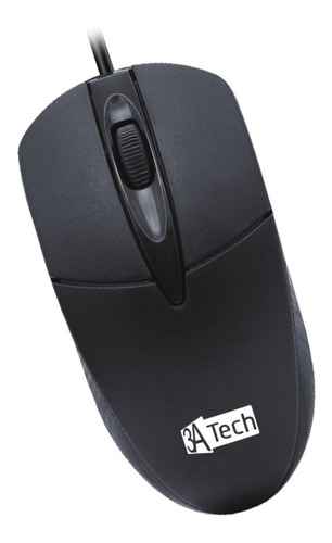 Mouse Óptico Usb Com Fio 1000dpi 3 Botões Plug And Play