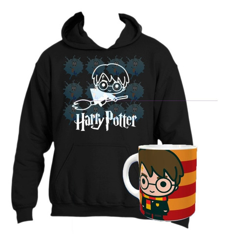 Pack Polerón Estampado + Tazón Harry Potter Estampalocura