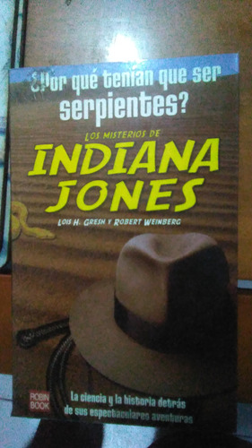 Los Misterios De Indiana Jones , Libro Sobre Enigmas 