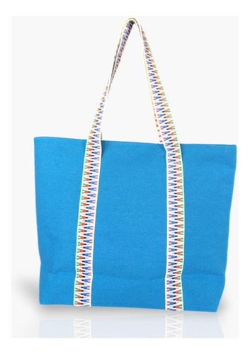 Bolso Cartera De Verano En Fibra De Algodón Y Tejida A Mano