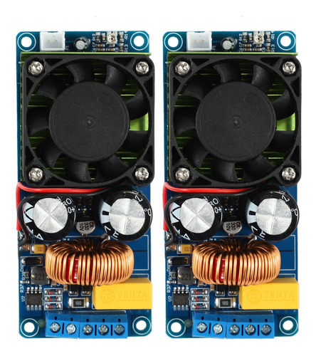 2 Amplificadores Digitales Monocanal Irs2092s De 500 W, Clas