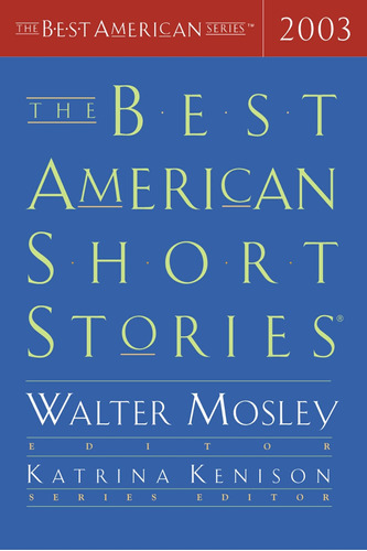 Libro:  The Best American Short Stories 2003