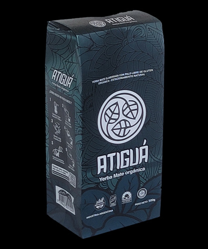 Yerba Mate Orgánica Certificada Atiguá Pack 20 X 500 Gr