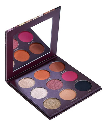 Paleta De Sombras 9 Shades Mariana Saad Oceane