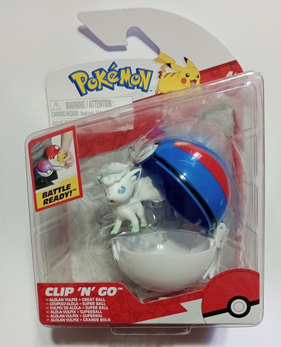Vulpix Alola Pokémon #037 Pokebola Super Ball Original