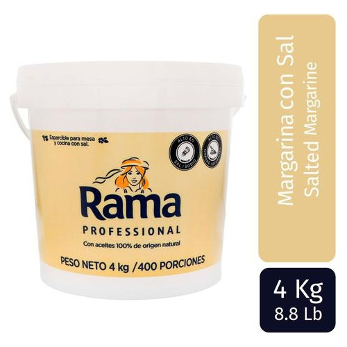Rama Profes Margarina Sal / 4 K - Kg a $18350