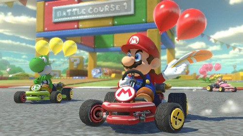Conmutador físico de Mario Kart 8 Deluxe Edition