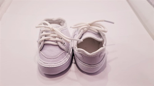 Imagem 4 de 10 de Tênis Bebê Unisex, Tam 13 Ao 17 Sapatinho Batizado Branco
