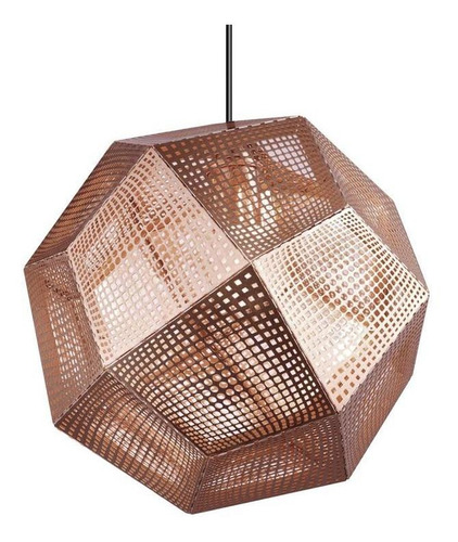 Luminária Pendente Cairo 30 Cm Bronze 127/220V