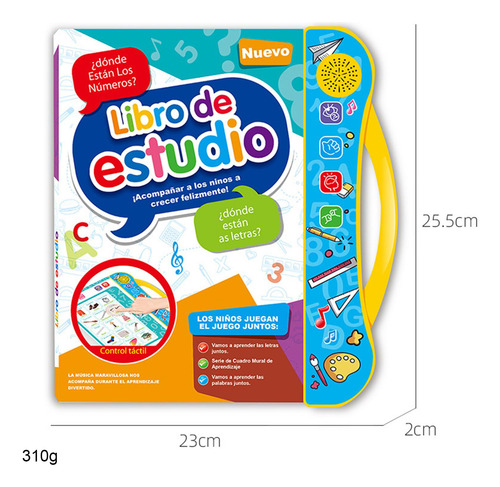 Máquina De Lectura De Español Inglés Educativo Juguete De