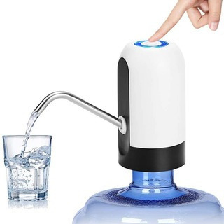 Dispensador Bomba Electrica Botellon De Agua Recargable Usb