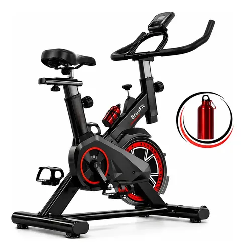 Brus fit Bicicleta Ergométrica Spinning Liftness X11 Cor Preto/ve...