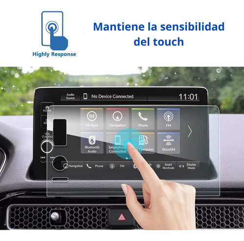 Protector Pantalla Cristal Honda Civic Cr-v Hr-v 2023 2024