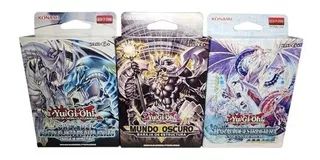 Tercia Decks Yugioh! Español Ice Barrier Dark World Blue