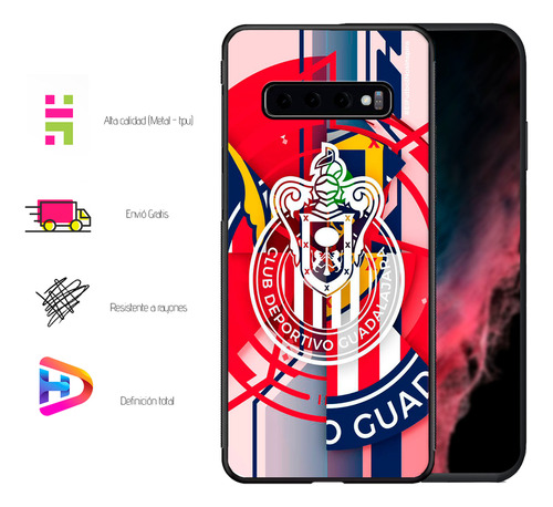 Funda +extra Para Samsung S10/s10lite/s10e Cluub Chiivas Samsung S10 Equipo Chiivas