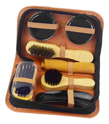 Kit Para El Cuidado Del Calzado Kit Para Lustrar Zapatos,