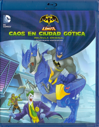 Batman Sin Limite Caos En Ciudad Gotica Pelicula Blu-ray