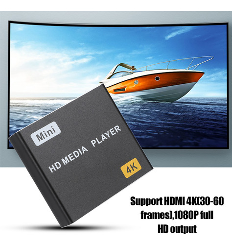 Reprodutor De Mídia Doméstico 4k Full Hd Digital Usb S Spdif
