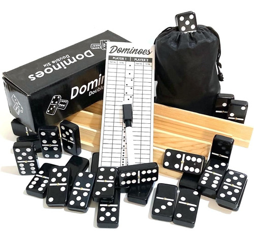 El Juego Completo De Doble Seis Dominó De Gran Tamaño Viene