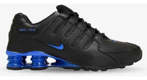 Nike Shox Nz Black And Blue Original 10 Usa - 28 Cm