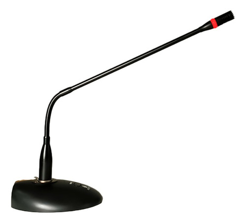 Microfone Gooseneck Custom Sound Csgn 01 Condenser Cardióide Cor Preto