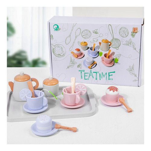Juego De Té C Pretend Play Toy Para Niños, Juego De Rol, Jue