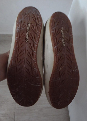 Tênis Converse All-star Inteiríssimo, Pouco Uso, Tecido Cru