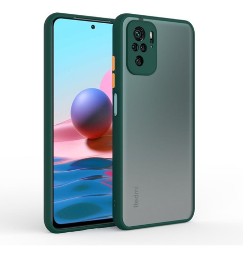 Case Funda Mate Para Xiaomi Redmi Note 10 / 10s - Jade